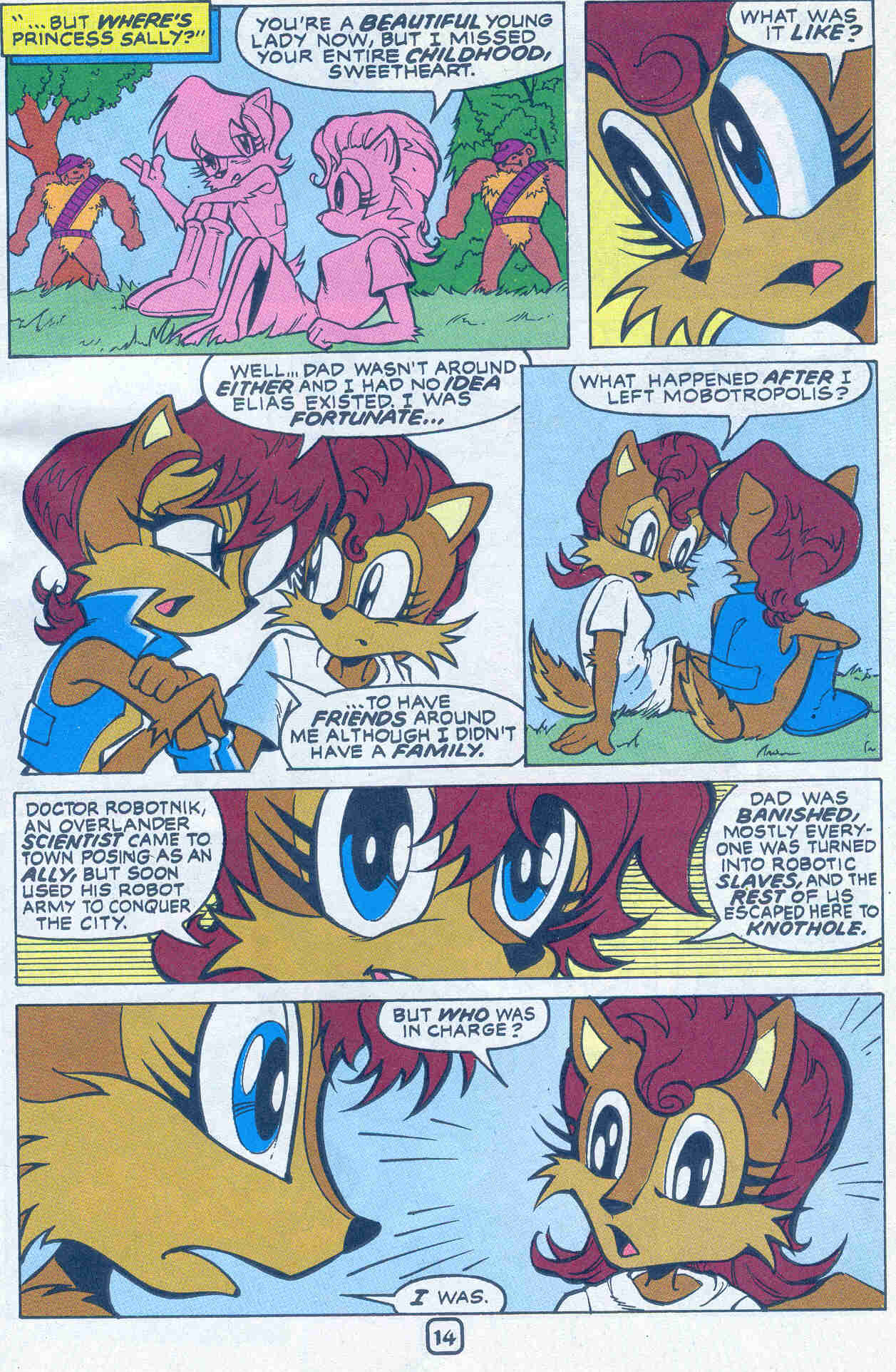 Sonic - Archie Adventure Series March 2001 Page 14